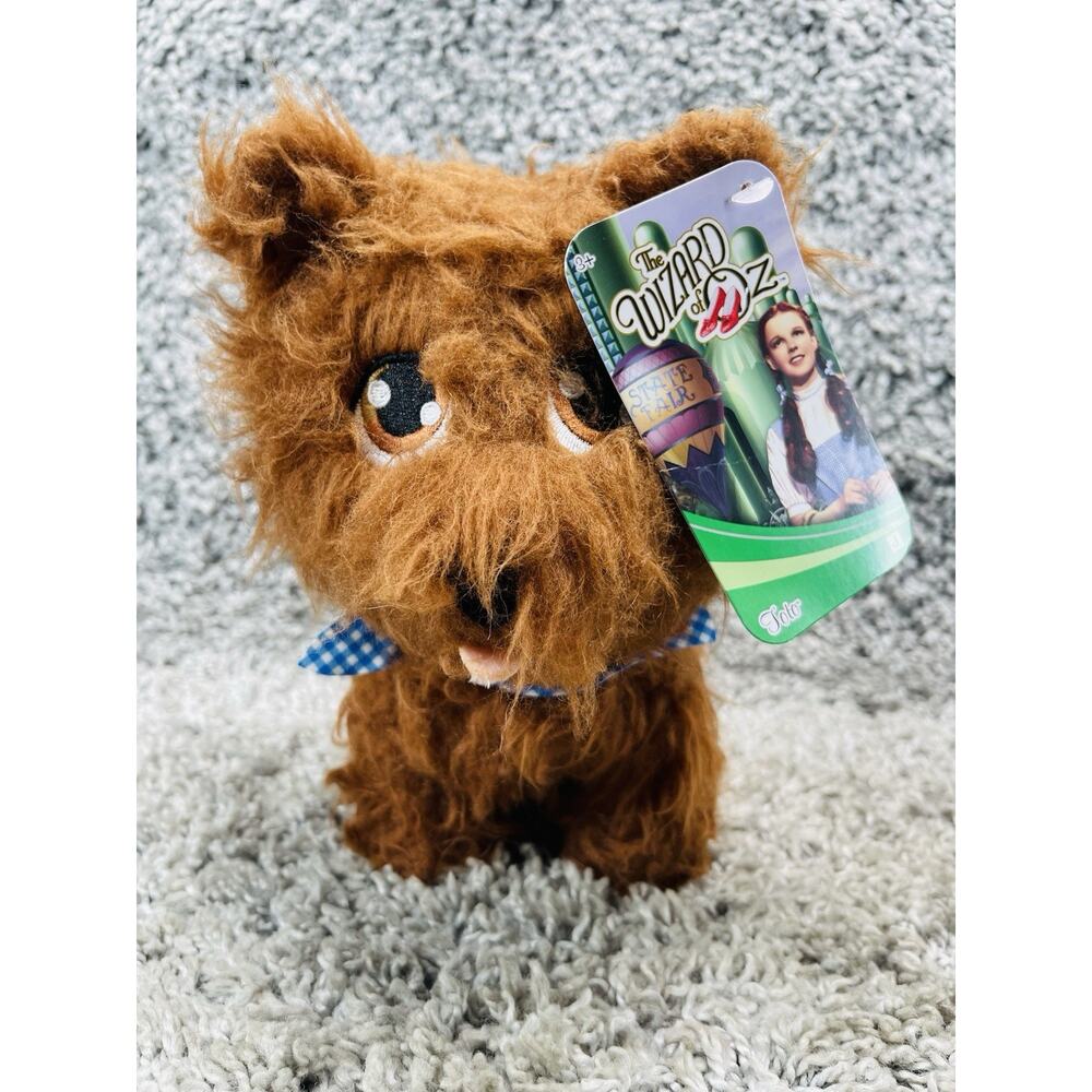 Jazwares Wizard Of OZ Toto Terrier Dog 8inch Plush Dorothy Wicked New W Tags